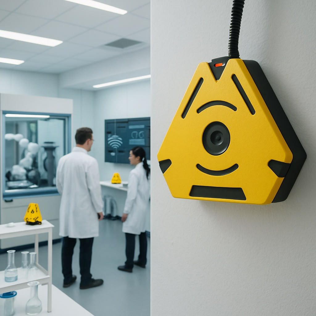 Vision AI unit installed in a facility